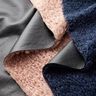 Läderimitation med fuskpäls på baksidan enfärgad – svart/marinblått,  thumbnail number 7