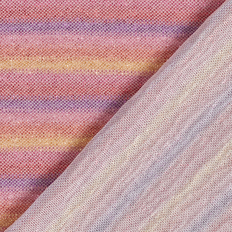 glitterjersey gradientränder – pink,  image number 4