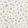 Muslin/Dubbel-krinkelväv Småblommor | Poppy Fabrics – elfenbensvit,  thumbnail number 1