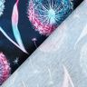 Bomullsjersey Maskrosor | Glitzerpüppi – nattblå/purpur,  thumbnail number 4