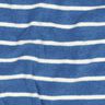 frottéjersey ränder – lysande blå/elfenbensvit,  thumbnail number 3