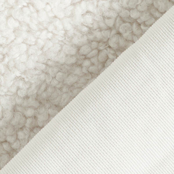 Stoppningstyg teddypäls – ljusbeige, image number 3