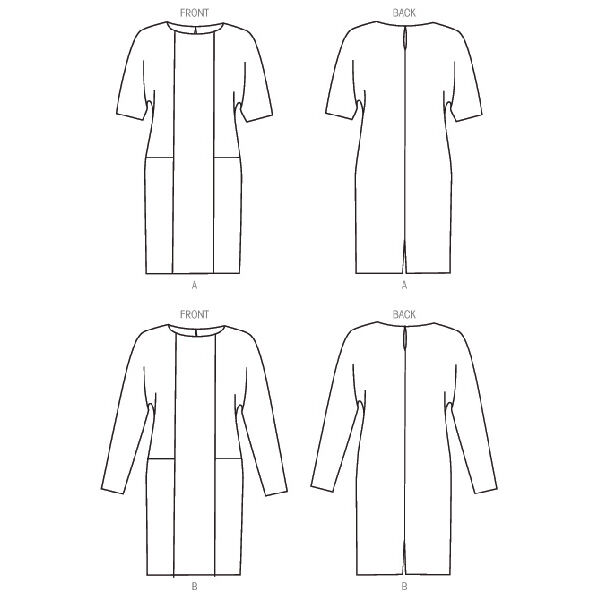 Klänning, Vogue 9022 | 32 - 50, image number 4