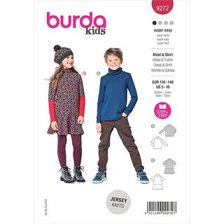 Klänning, Burda 9272 | 110-140, 