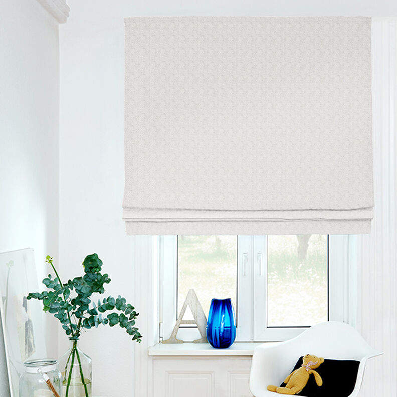 Dekorationstyg jacquard Vågiga linjer – ljusgrått, image number 8