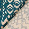 Dekorationstyg Canvas etno – petrol/natur,  thumbnail number 4