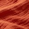 GOTS Bomullsmuslin i tre lager – terracotta,  thumbnail number 3