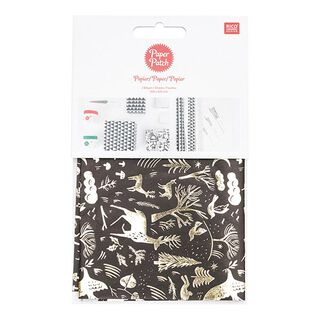 Paper Patch Set Nostalgic Christmas | Rico Design – svart, 