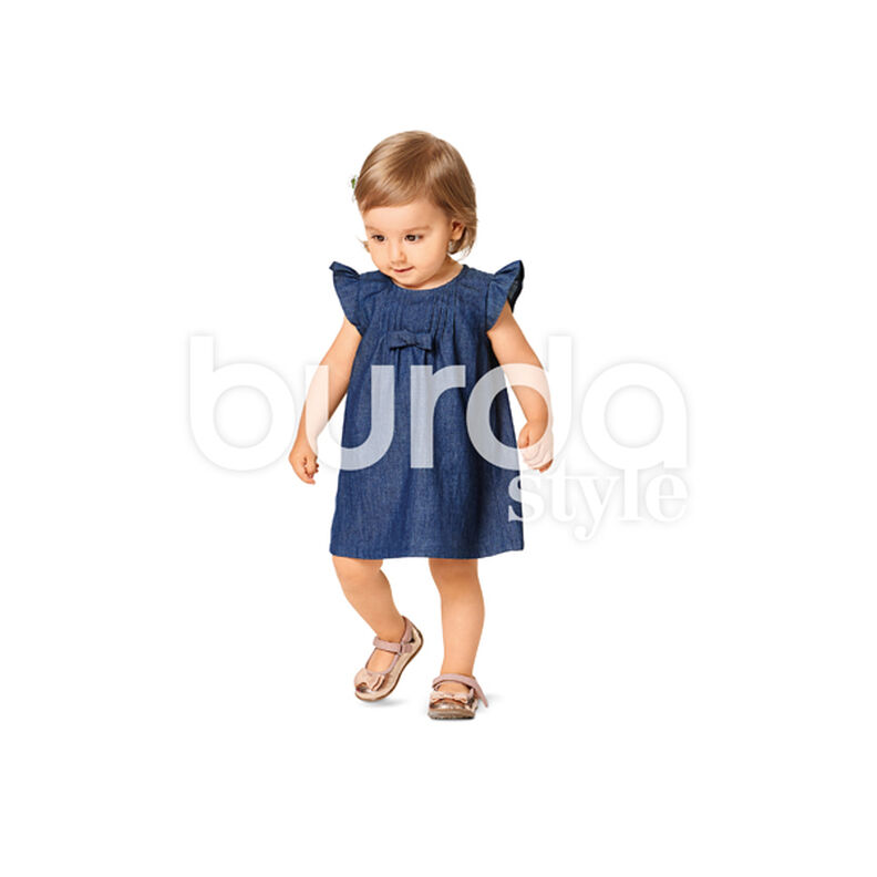 Babyklänning / blus / trosor, Burda 9358,  image number 2