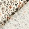 Muslin/Dubbel-krinkelväv höstblommor – yllevit,  thumbnail number 4