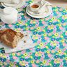 Behandlad bomull Pastellblommor | Poppy Fabrics – gräsgrönt/rosa,  thumbnail number 8