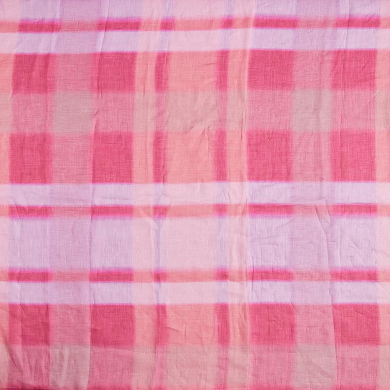 Ramie chiffong batikrutor – intensiv rosa,  image number 1