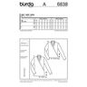 Tröja, Burda 6838,  thumbnail number 4