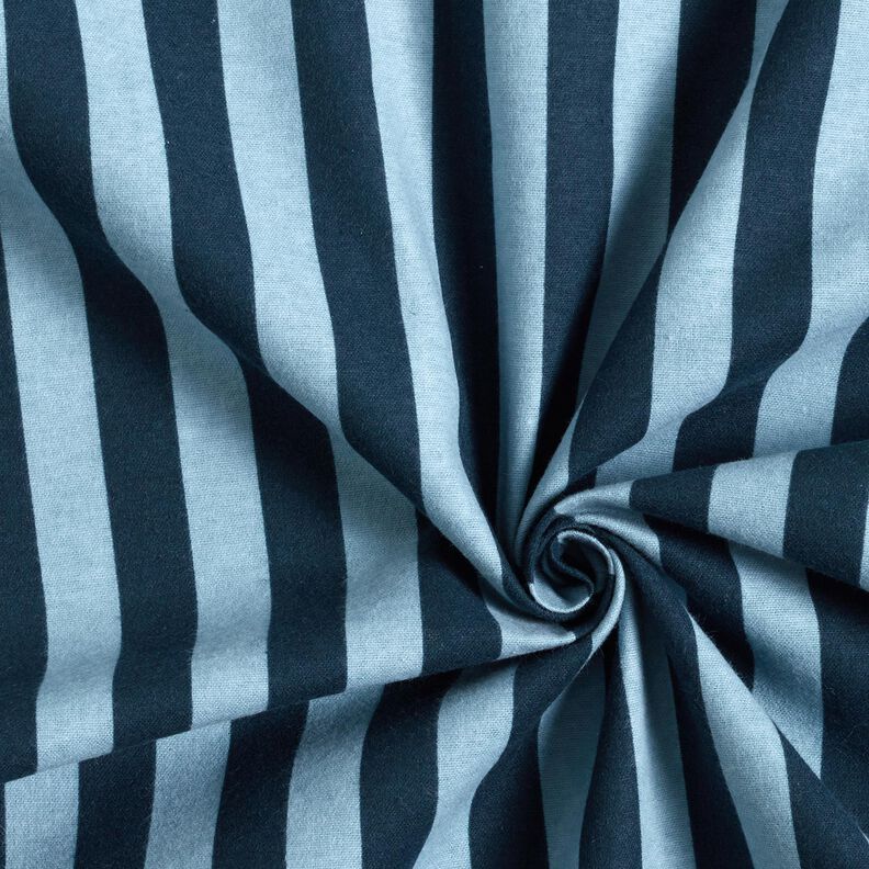 Bomullsflanell blockr&auml;nder &ndash; indigo/ljusbl&aring;,  image number 3