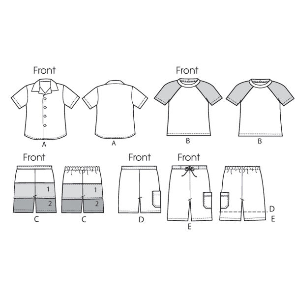 Byxor|T-shirt, McCalls 6548 | 94 - 122, image number 10