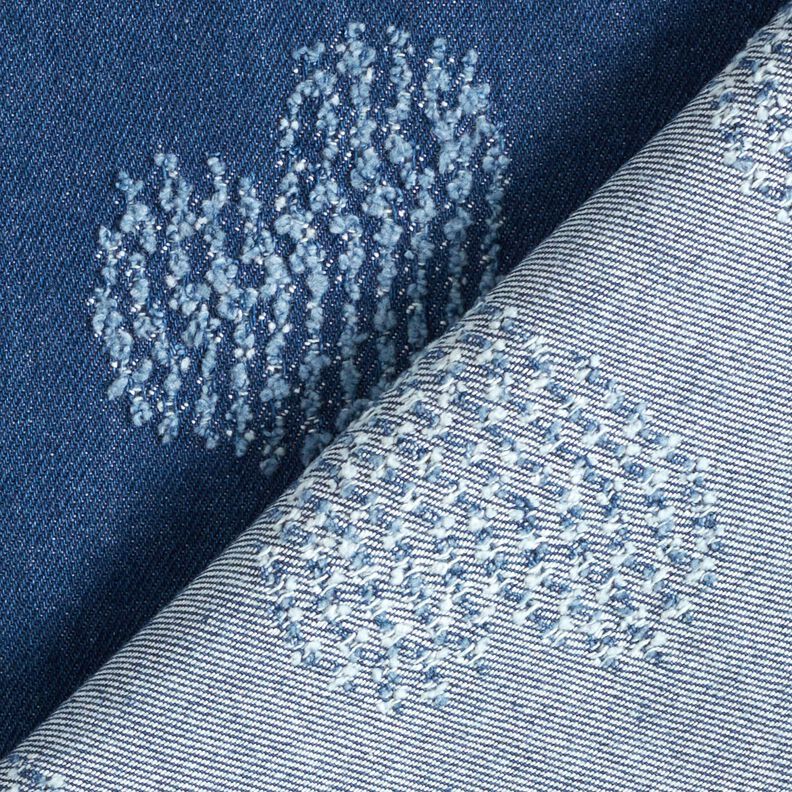 Jeans "Destroyed Look" hjärtan – jeansblå,  image number 5