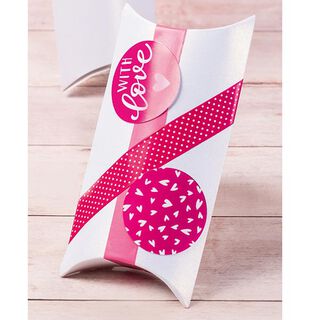 Presentask liten [ 6 styck ] – vit, 