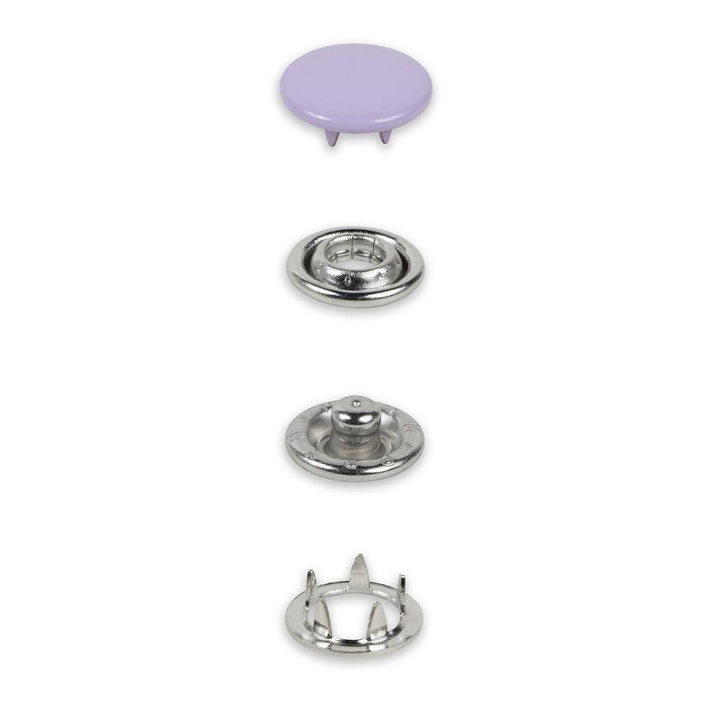 Tryckknappar jersey [12 mm] | Prym – lila,  image number 2