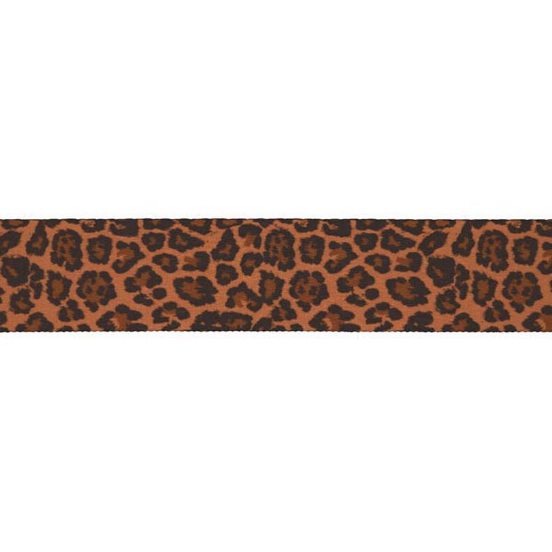 Bältesband Leopard [ Bredd: 40 mm ] – brons/brun,  image number 1