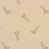 Bomullsjersey giraffer – mandel,  thumbnail number 1