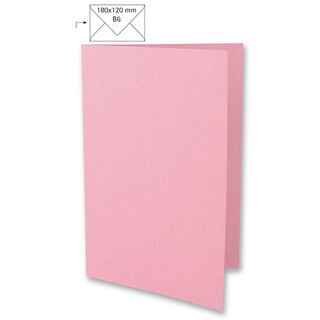 Kort B6 – rose, 