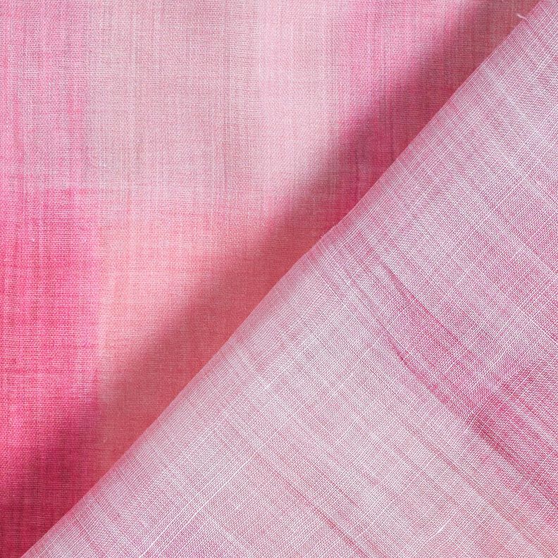Ramie chiffong batikrutor – intensiv rosa,  image number 5