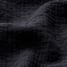 Muslin/Dubbel-krinkelväv dobby – svart,  thumbnail number 2