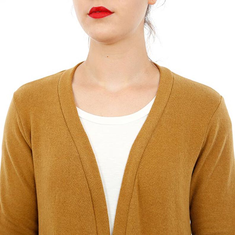 FRAU JACKY - cardigan med påsydda fickor, Studio Schnittreif | XS - XXL,  image number 8