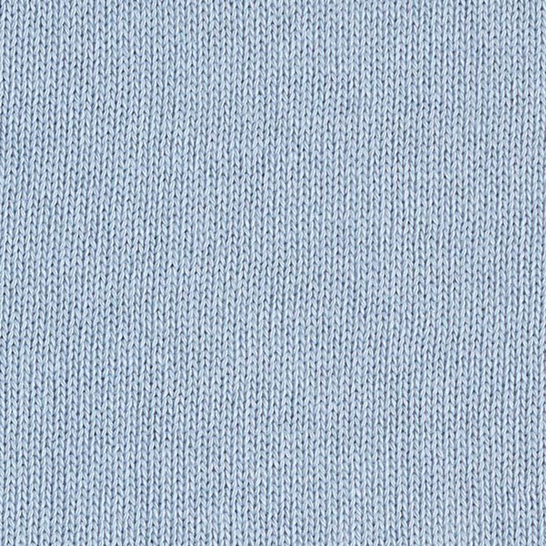 Stickat bomullstyg – blågrått,  image number 4