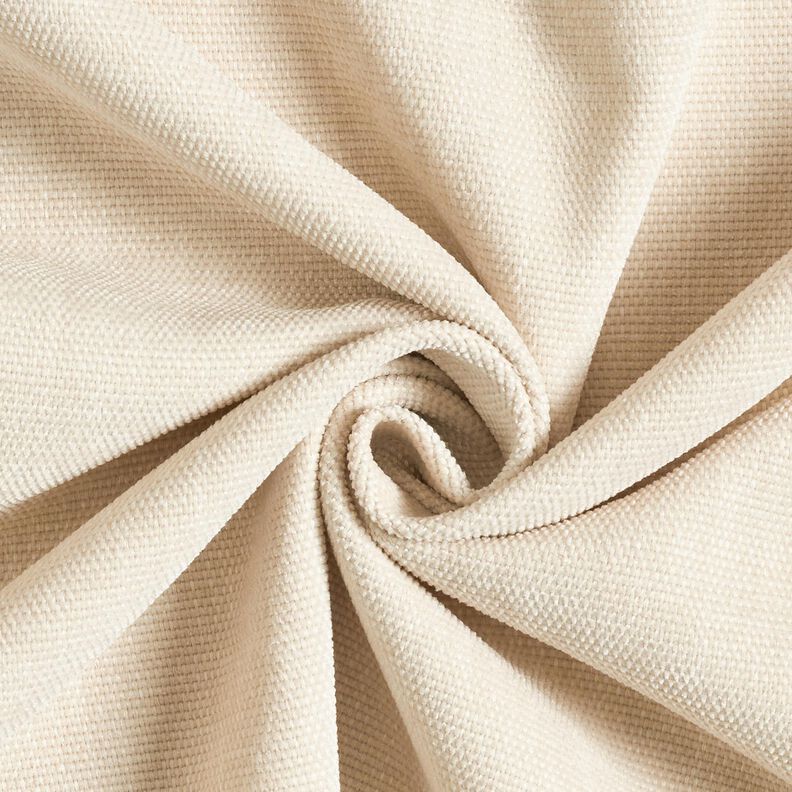 Stoppningstyg chenille-tyg – ljusbeige, image number 1