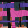 Viskostyg stretch Line Layers | Nerida Hansen – mörkgrön/lila,  thumbnail number 2