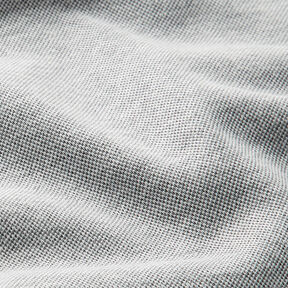 piquéjersey melange – dimgrå, 