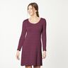 GOTS Bomullsjersey | Tula – aubergine,  thumbnail number 5