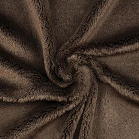 Plysch SuperSoft SNUGLY [ 1 x 0,75 m | 5 mm ] - mörkbrun | Kullaloo, 