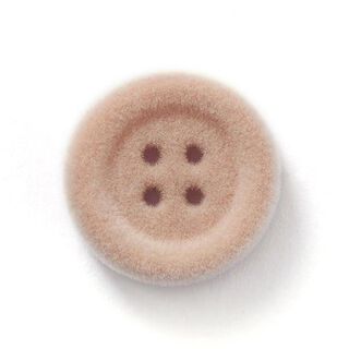 Sammetsknapp med 4 hål – gammalt rosa, 