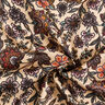 viskos satin paisleyblommor – cashew,  thumbnail number 3