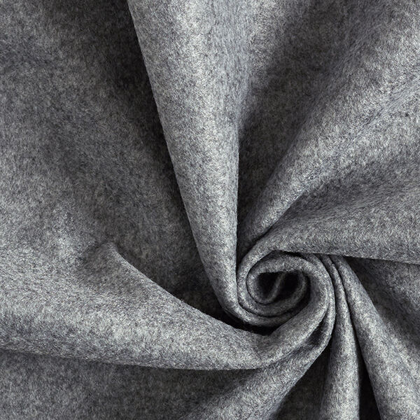 Filt 180 cm / 1,5 mm tjock melange – grått,  image number 1