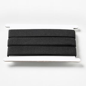 Mjukt gummiband [3 m | 20 mm] – svart, 
