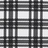 Stickad jacquard rutigt struktur – svart/vit,  thumbnail number 1