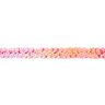Elastisk paljettbård [20 mm] – persikofärgad/rosa,  thumbnail number 1