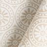 Outdoortyg jacquard Cirkel-ornament – beige/yllevit,  thumbnail number 4