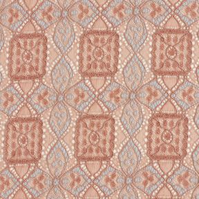Spetstyg ornament – ljus gammelrosa, 