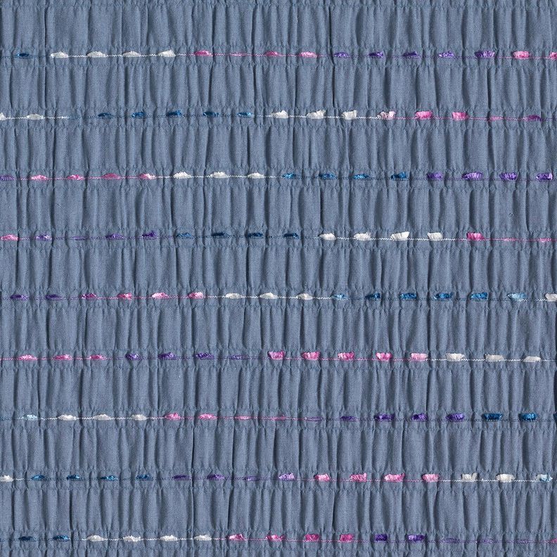 Bäckebölja med effekttråd | by Poppy – blågrått,  image number 1