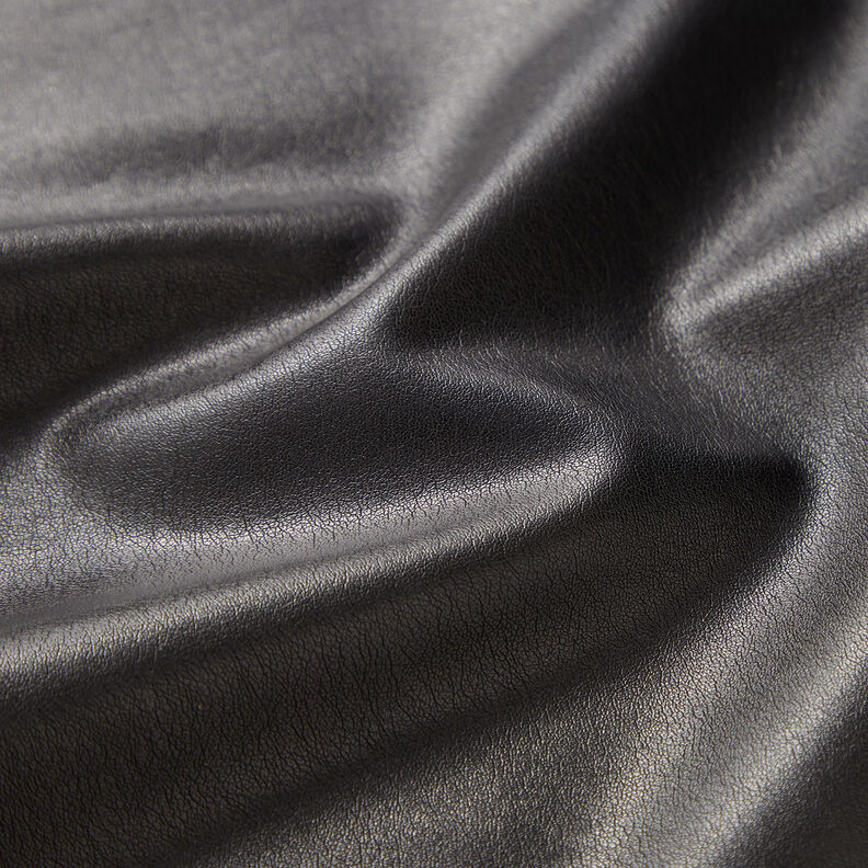 läderimitation lätt enfärgad – svart,  image number 2