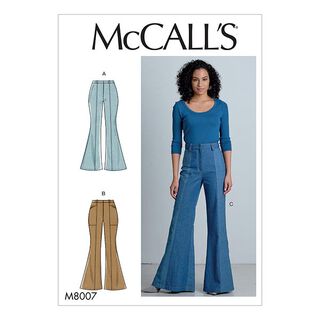 Utställda byxor, McCall´s 8007| 32-40, 