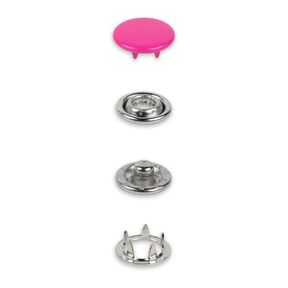 Tryckknappar jersey [12 mm] | Prym – pink, 