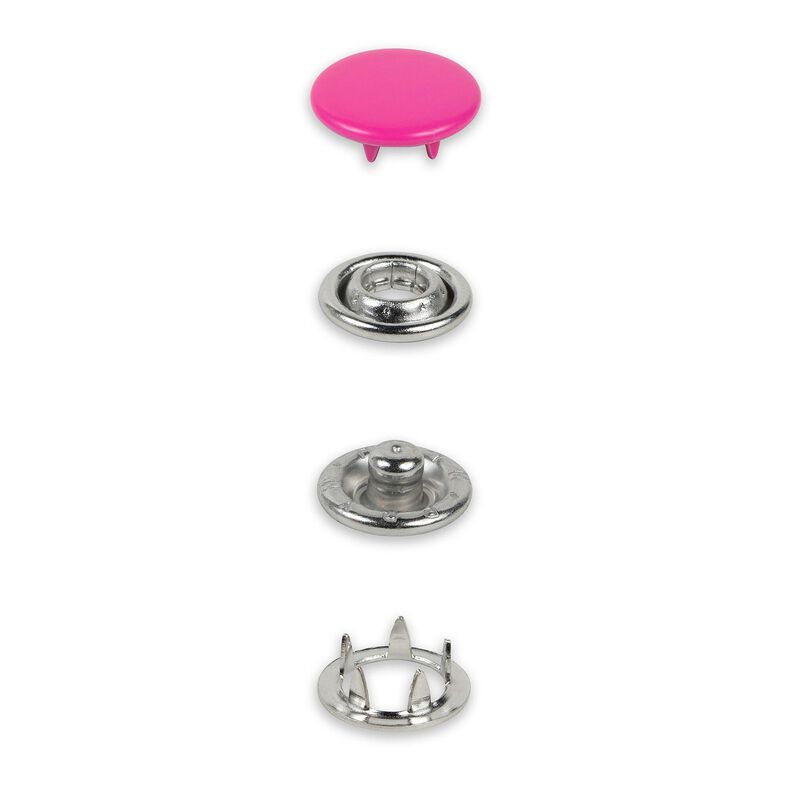 Tryckknappar jersey [12 mm] | Prym – pink,  image number 2