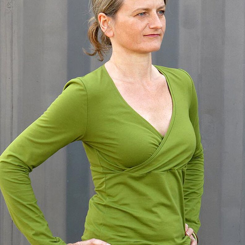 FRAU LIESE Tröja med omlottlook | Studio Schnittreif | XS-XXL,  image number 8