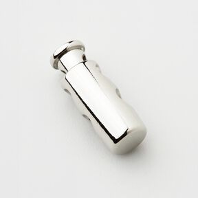 Snörstopp Metall [Öppning: 3 mm] – silvermetallic, 