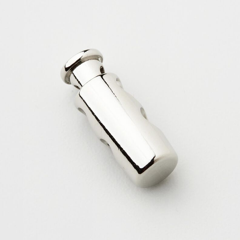 Snörstopp Metall [Öppning: 3 mm] – silvermetallic,  image number 2